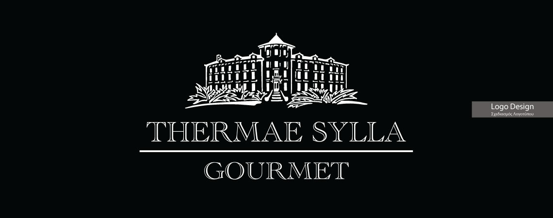 thermae sylla logo designed by artstudio